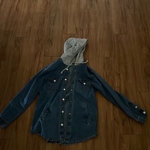 Hoodie Jean jacket